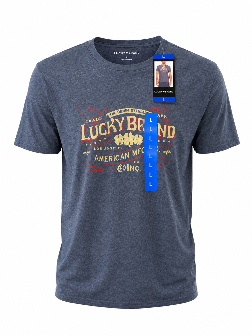 Lucky Brand Men's Los Angeles Graphic T-Shirt Blue Size L / New With Tags